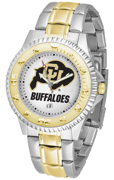 Colorado Buffaloes Competitor Two-Tone Men’s Watch