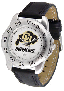 Colorado Buffaloes Sport Leather Men’s Watch