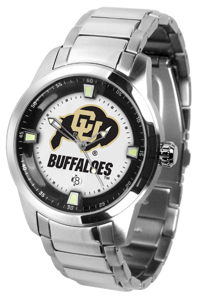 Colorado Buffaloes Titan Steel Men’s Watch