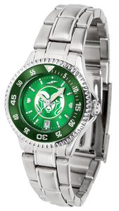 Colorado State Competitor Steel Ladies Watch - AnoChrome - Color Bezel