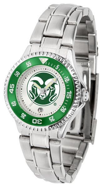 Colorado State Competitor Steel Ladies Watch
