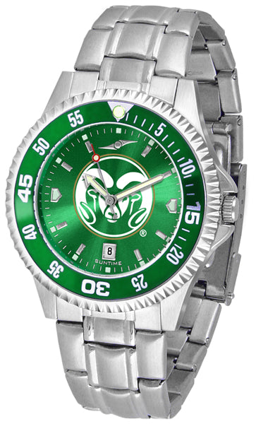 Colorado State Competitor Steel Men’s Watch - AnoChrome- Color Bezel