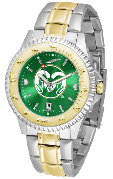 Colorado State Competitor Two-Tone Men’s Watch - AnoChrome