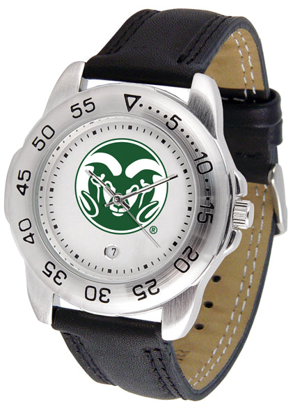 Colorado State Sport Leather Men’s Watch