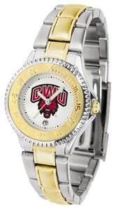 Central Washington Competitor Two-Tone Ladies Watch