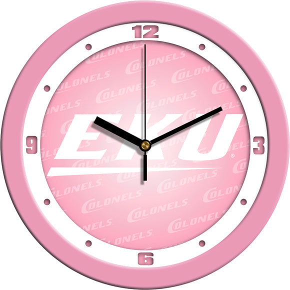 Eastern Kentucky Wall Clock - Pink