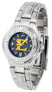 East Tennessee State Competitor Steel Ladies Watch - AnoChrome