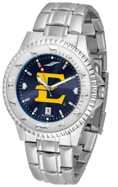 East Tennessee State Competitor Steel Men’s Watch - AnoChrome