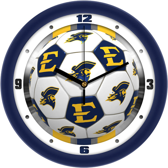 East Tennessee State Wall Clock - Soccer