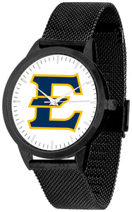 East Tennessee State Statement Mesh Band Unisex Watch - Black