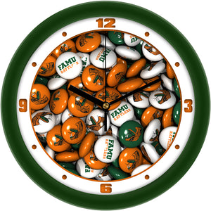 Florida A&M Wall Clock - Candy