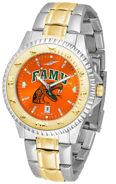 Florida A&M Competitor Two-Tone Men’s Watch - AnoChrome
