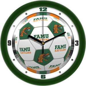Florida A&M Wall Clock - Soccer