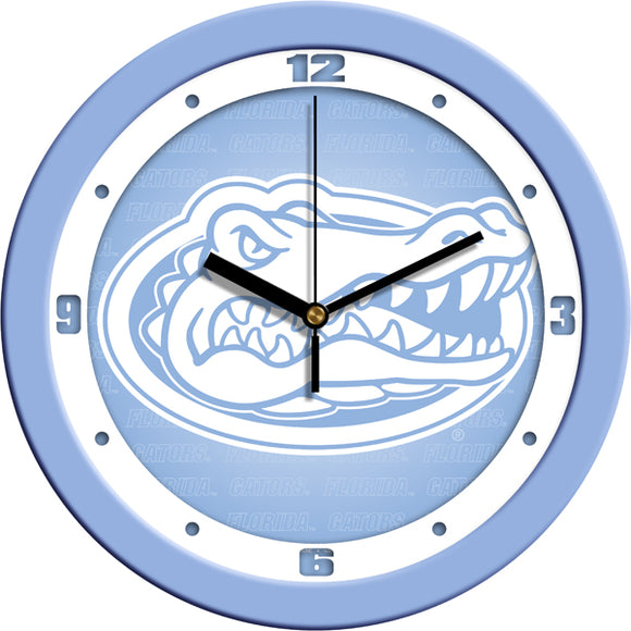 Florida Gators Wall Clock - Baby Blue