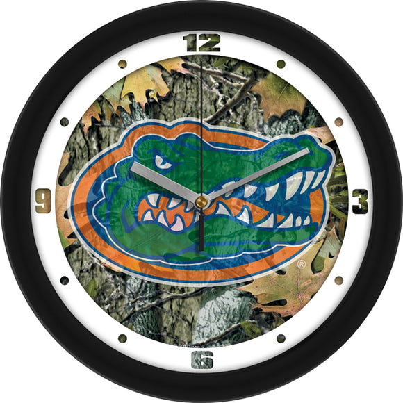 Florida Gators Wall Clock - Camo
