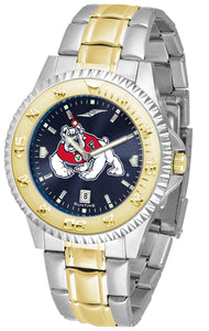 Fresno State Competitor Two-Tone Men’s Watch - AnoChrome