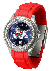 Fresno State Sparkle Ladies Watch