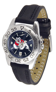 Fresno State Sport Leather Ladies Watch - AnoChrome