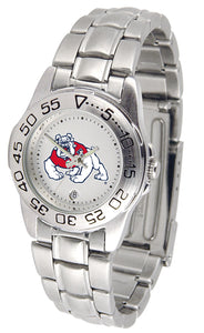 Fresno State Sport Steel Ladies Watch