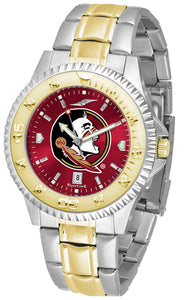 Florida State Competitor Two-Tone Men’s Watch - AnoChrome
