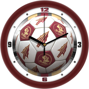 Florida State Wall Clock - Soccer
