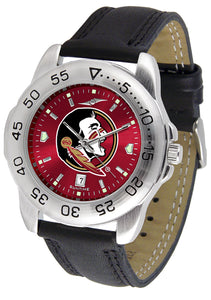 Florida State Sport Leather Men’s Watch - AnoChrome