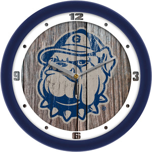 Georgetown Wall Clock - Weathered Wood