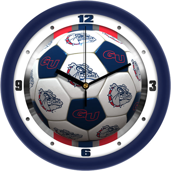 Gonzaga Wall Clock - Soccer