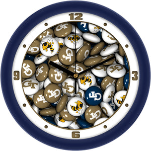 Georgia Tech Wall Clock - Candy