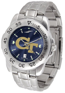 Georgia Tech Sport Steel Men’s Watch - AnoChrome