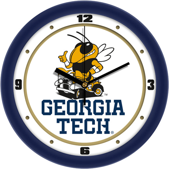 Georgia Tech Wall Clock - Traditional
