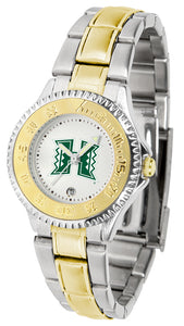 Hawaii Warriors Competitor Two-Tone Ladies Watch
