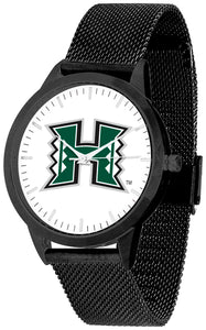 Hawaii Warriors Statement Mesh Band Unisex Watch - Black