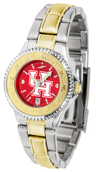 Houston Cougars Competitor Two-Tone Ladies Watch - AnoChrome