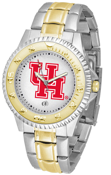 Houston Cougars Competitor Two-Tone Men’s Watch