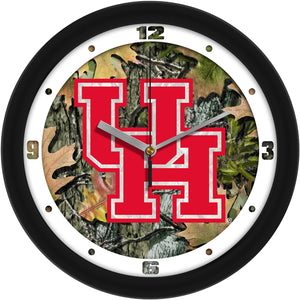 Houston Cougars Wall Clock - Camo