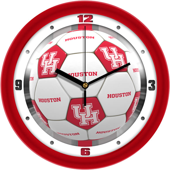 Houston Cougars Wall Clock - Soccer