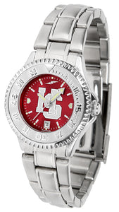 Hampden Sydney College Competitor Steel Ladies Watch - AnoChrome