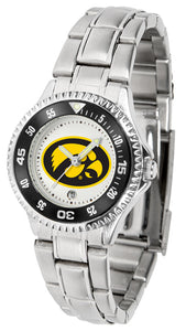 Iowa Hawkeyes Competitor Steel Ladies Watch