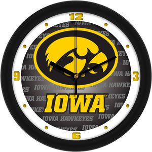 Iowa Hawkeyes Wall Clock - Dimension