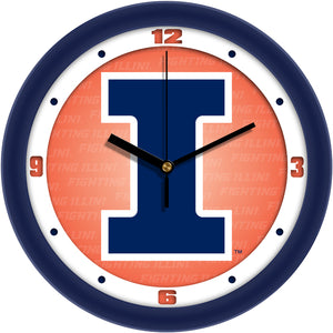 Illinois Fighting Illini Wall Clock - Dimension