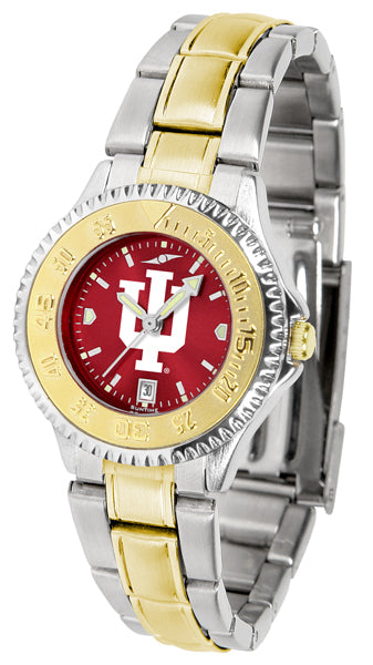 Indiana Hoosiers Competitor Two-Tone Ladies Watch - AnoChrome