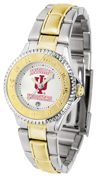 Indiana Hoosiers Competitor Two-Tone Ladies Watch