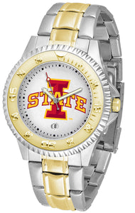 Iowa State Competitor Two-Tone Men’s Watch