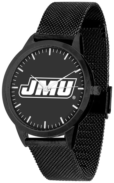 James Madison Statement Mesh Band Unisex Watch - Black - Black Dial