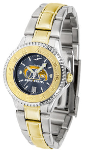 Kent State Competitor Two-Tone Ladies Watch - AnoChrome