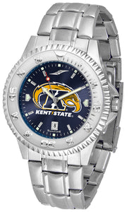 Kent State Competitor Steel Men’s Watch - AnoChrome