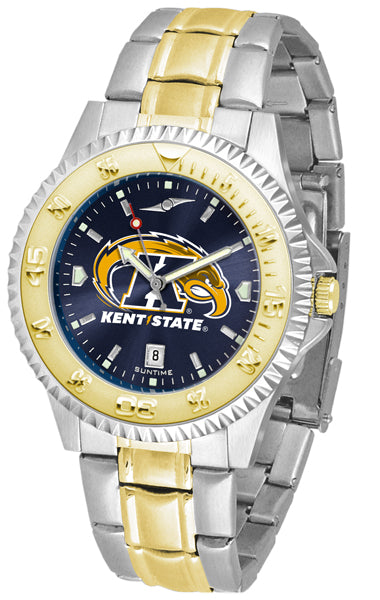 Kent State Competitor Two-Tone Men’s Watch - AnoChrome
