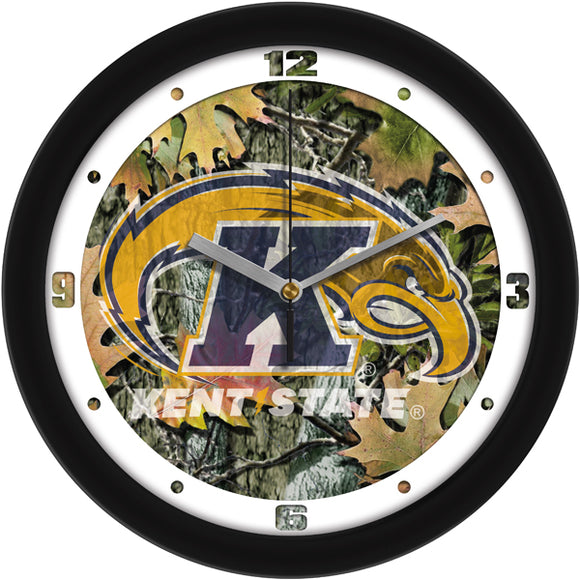 Kent State Wall Clock - Camo