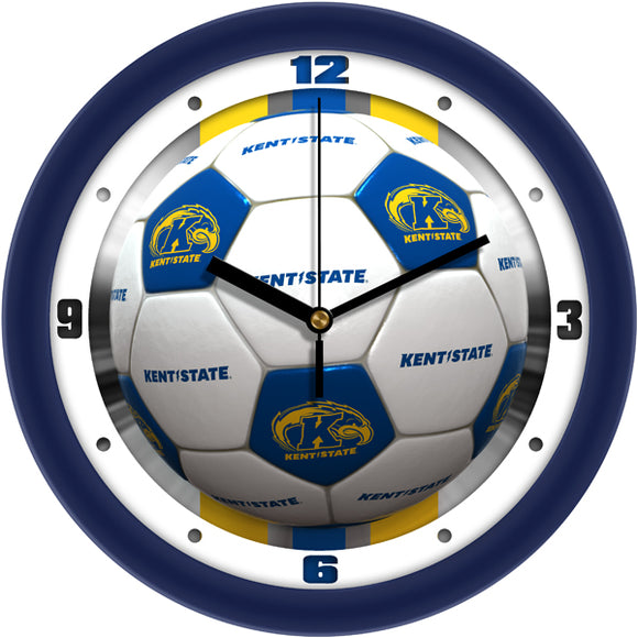 Kent State Wall Clock - Soccer